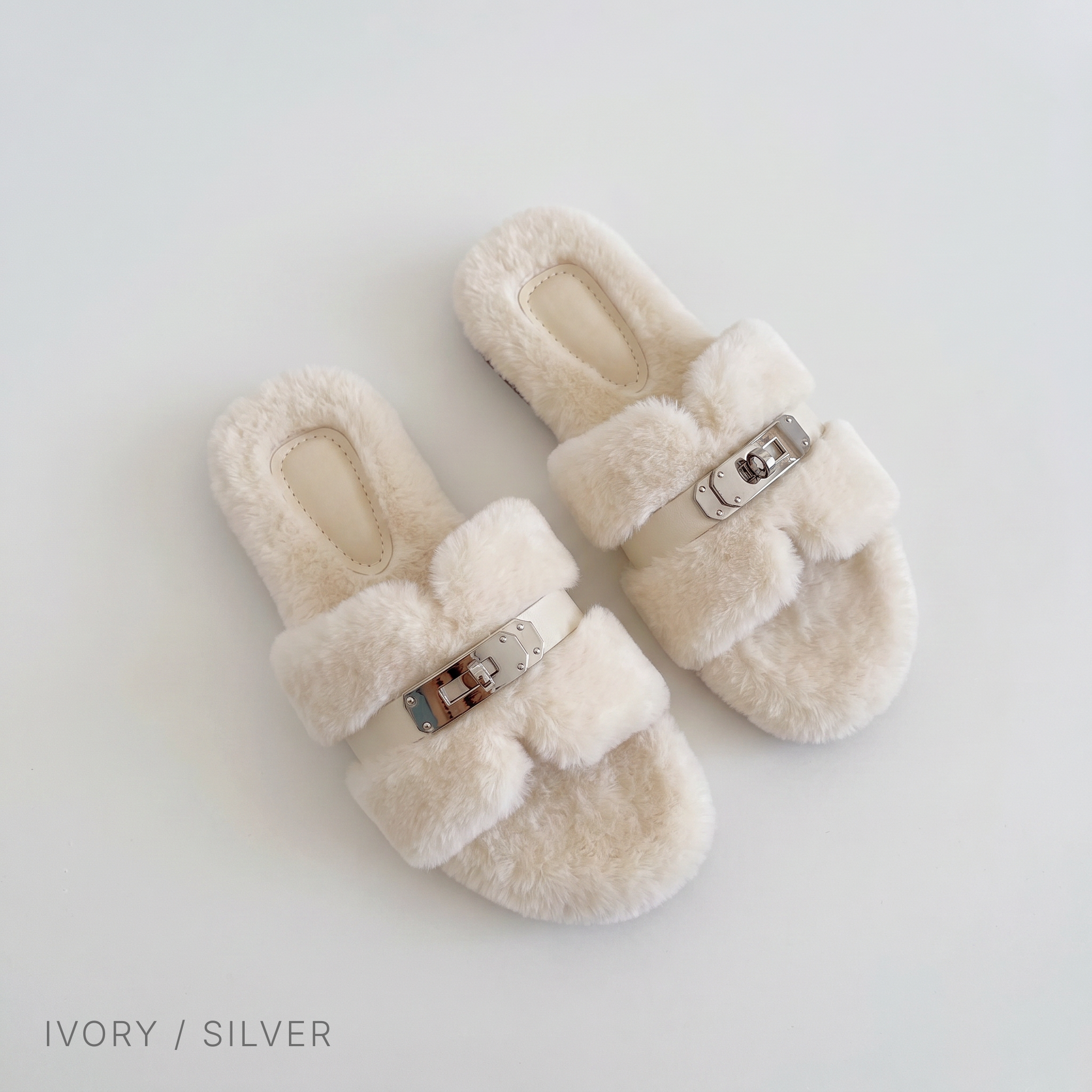 Premium Orla Shearling Slide Sandals for Ultimate Comfort