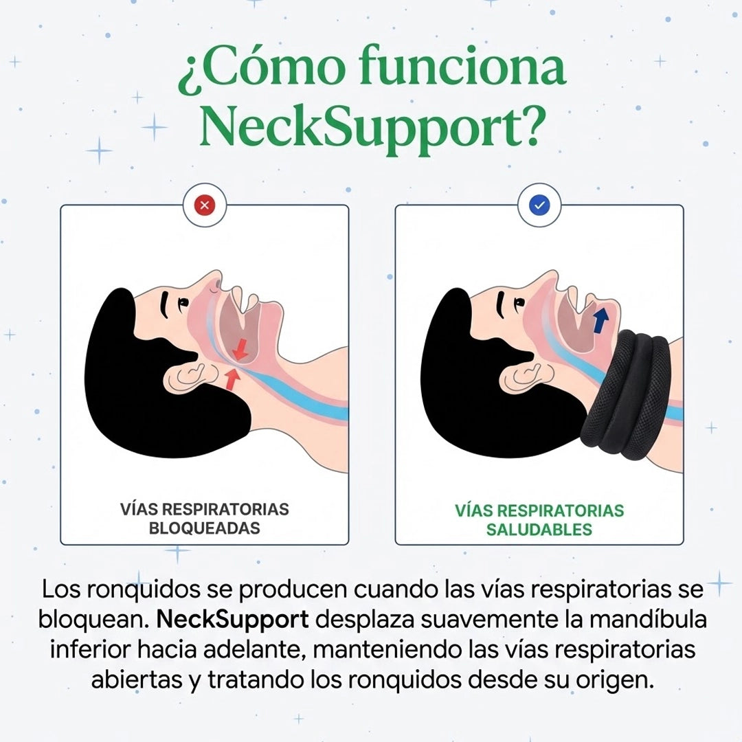 NeckSupport™ - Never snore again