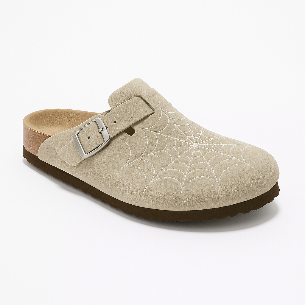 Premium Spider-Web Clogs for Comfort and Style