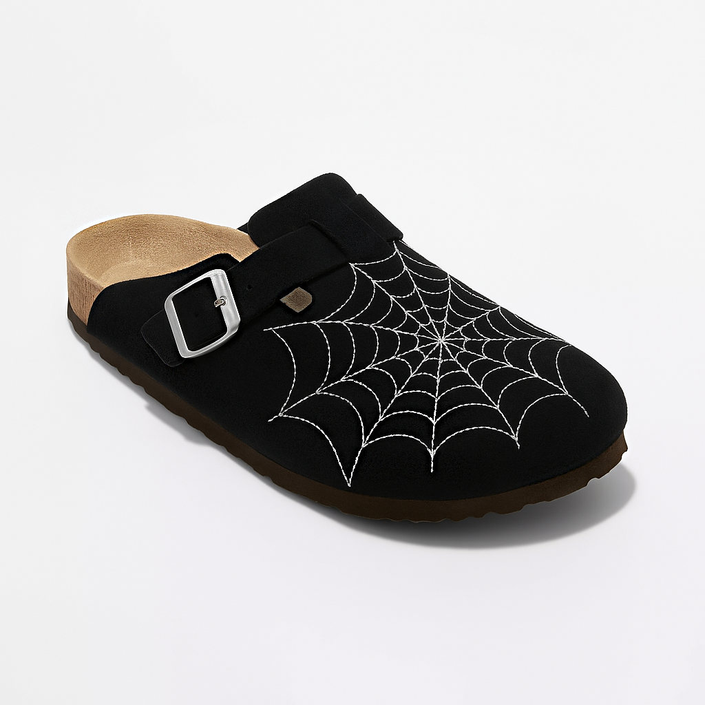 Premium Spider-Web Clogs for Ultimate Comfort and Style