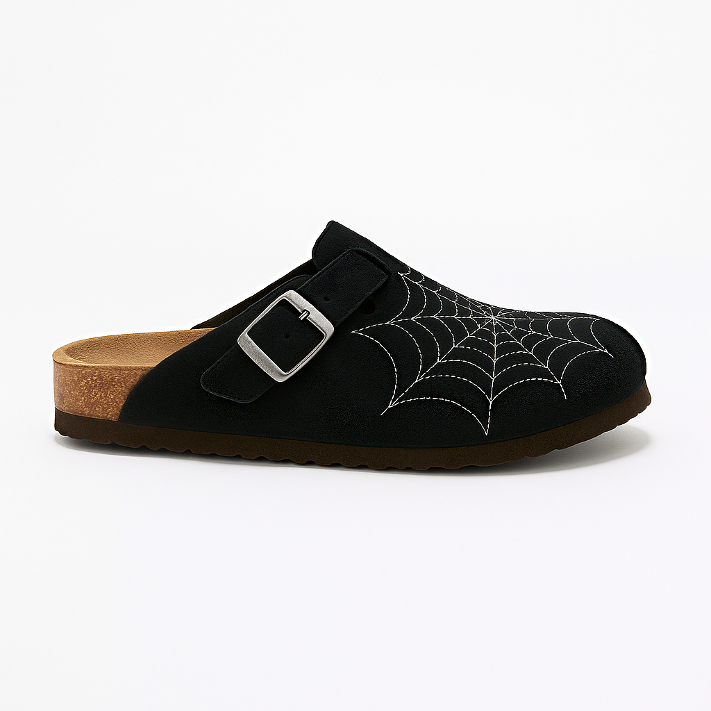 Premium Spider-Web Clogs for Ultimate Comfort and Style