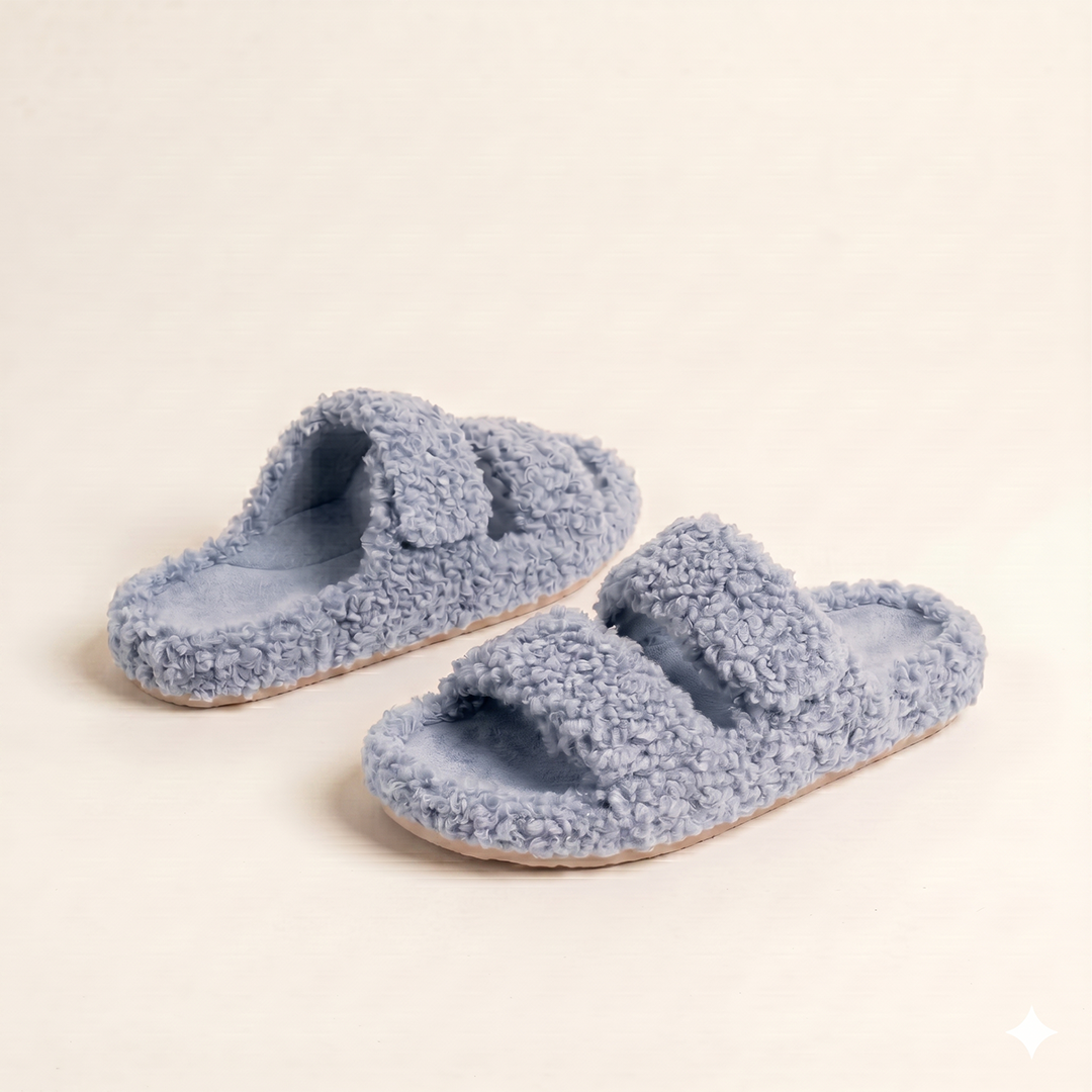 Cozy Fuzzy Sandal Slippers for Ultimate Comfort