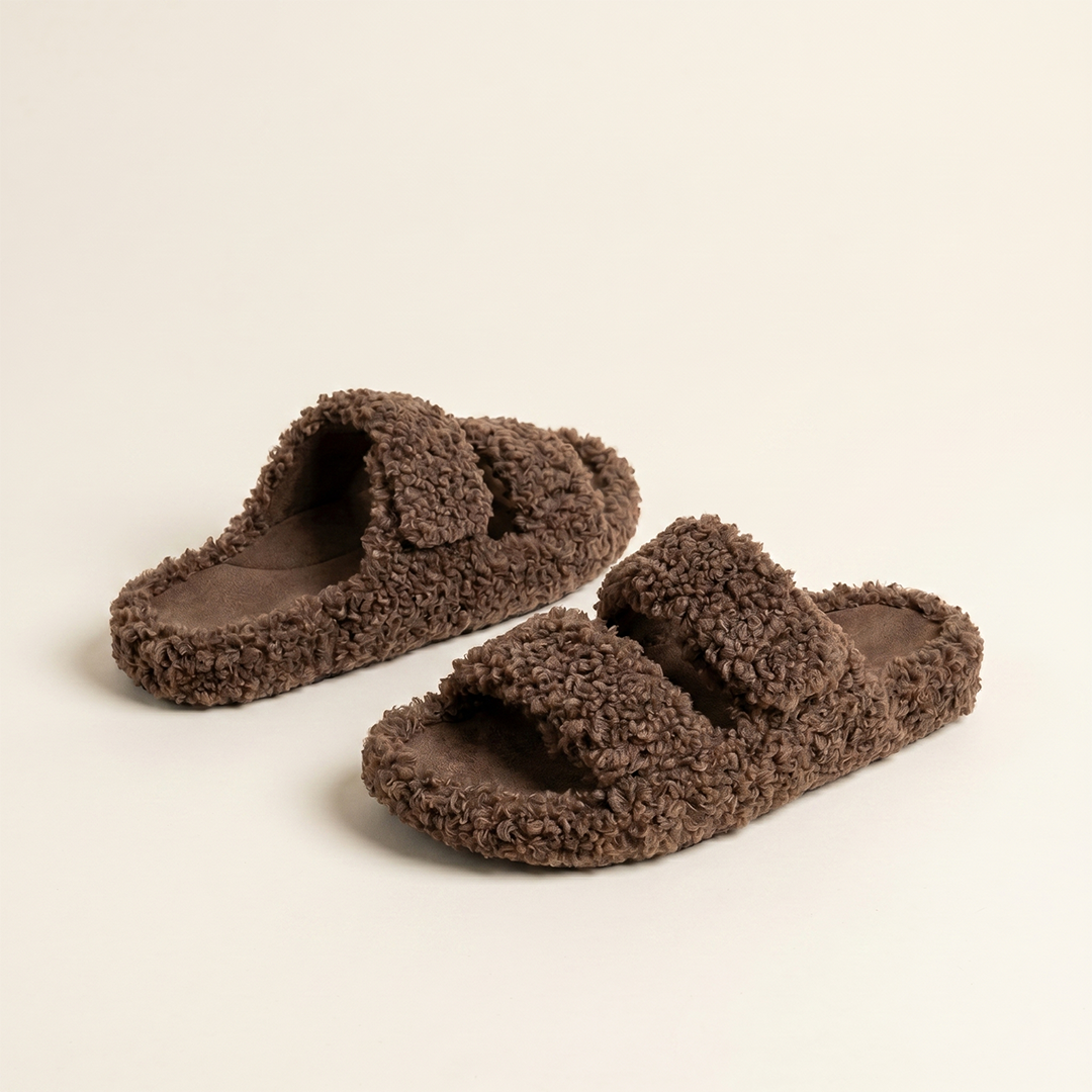 Cozy Fuzzy Sandal Slippers for Ultimate Comfort