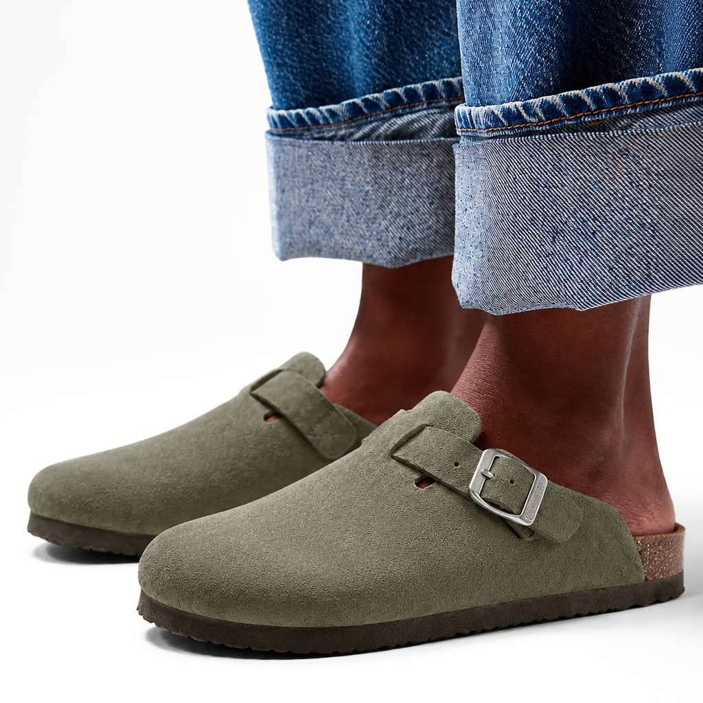 Premium Suede Clogs for Comfort and Style