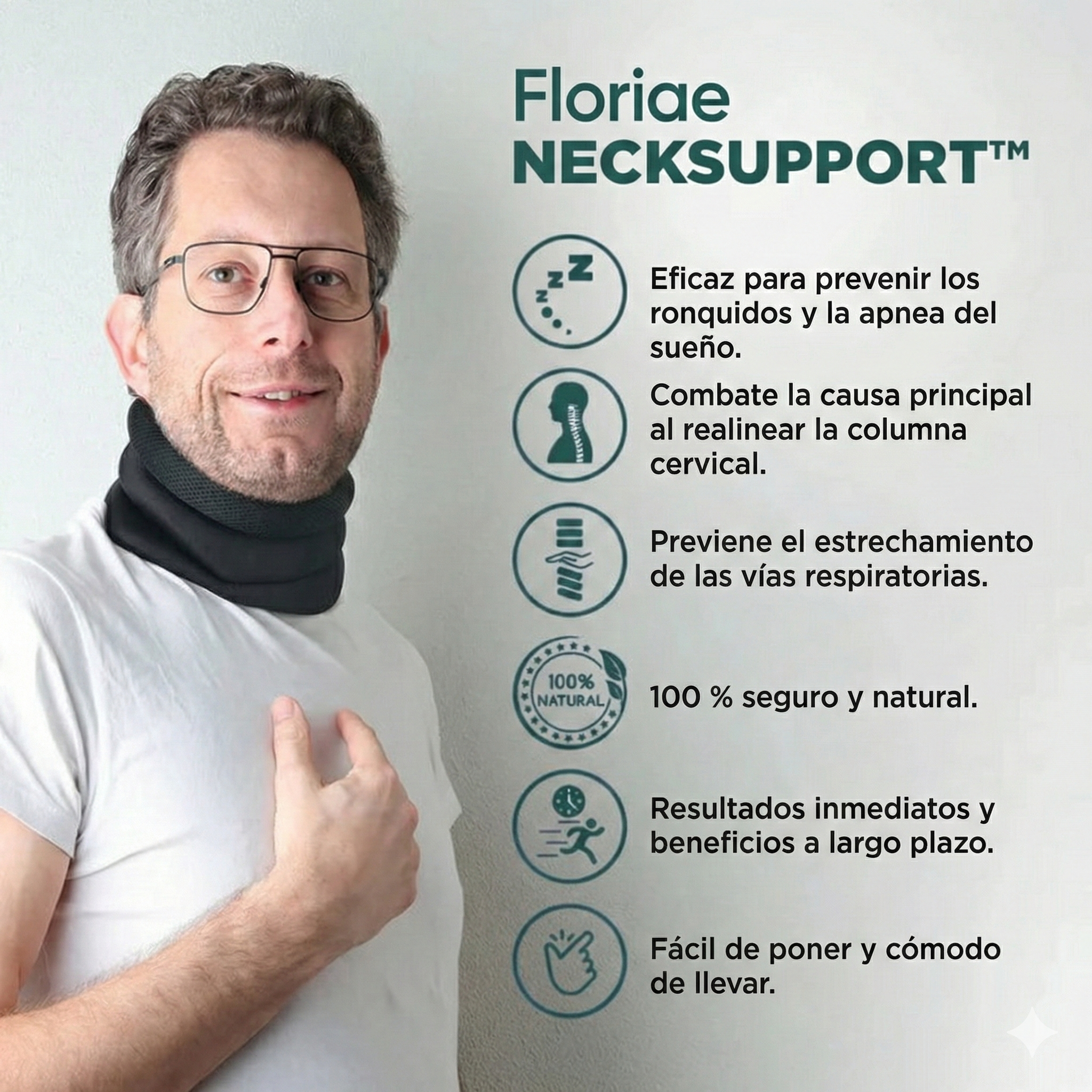 NeckSupport™ - Never snore again