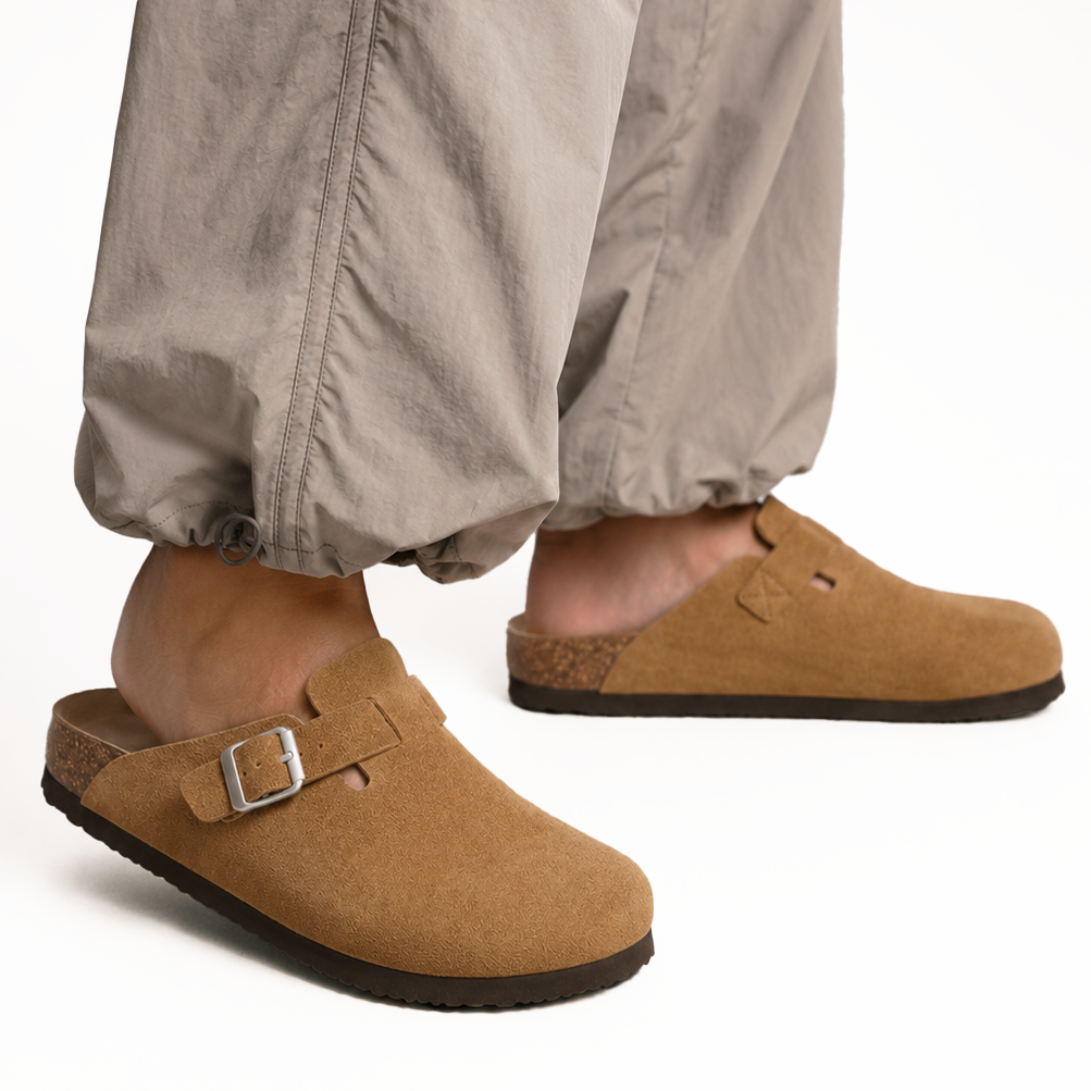 Premium Suede Clogs for Comfort and Style