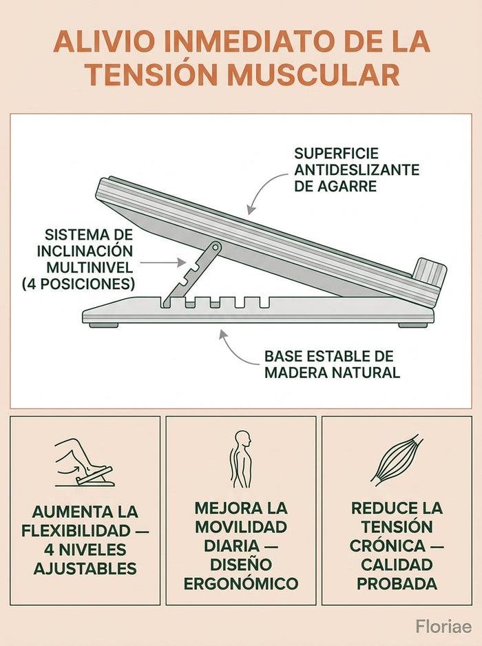 Floriae Tabla de Estiramiento 10