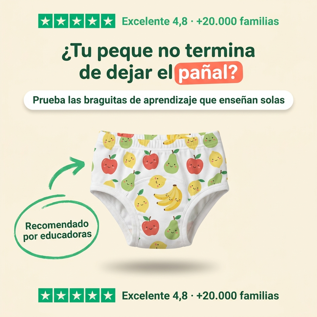Floriae — Ropa interior de aprendizaje reutilizable